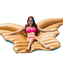 Wing-Shape Inflatable Game Floating Row Ripple  Cushion Beach Shower Lounge Chair Relief